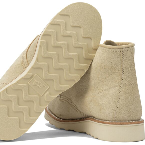 Red Wing Shoes 6'' Moc Toe 3328 Cream Abilen Lace-Up Ankle Boots US 8 Women - Picture 5 of 5